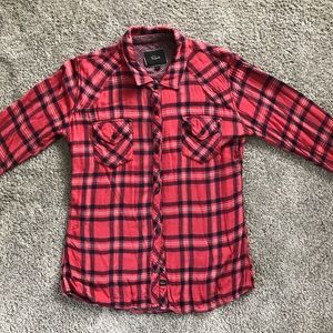 Rails brand flannel